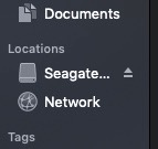Mac eject icon