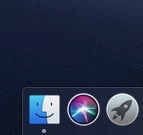 Mac menu with finder icon