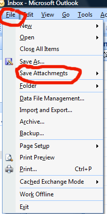 Oulook Attachments 2