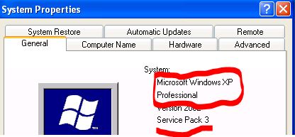 Service Pack - XP