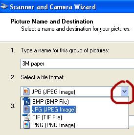 Scan wizard 6
