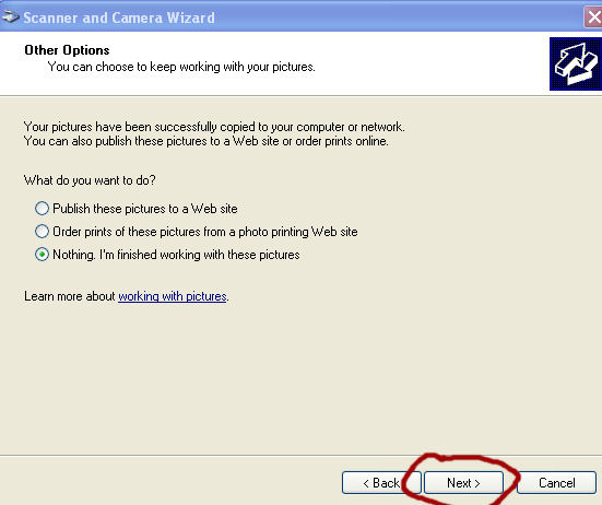 Scan wizard 7