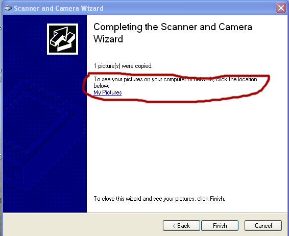 Scan wizard 8