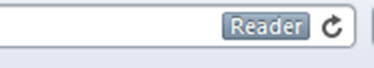 Reader address bar icon in Safari