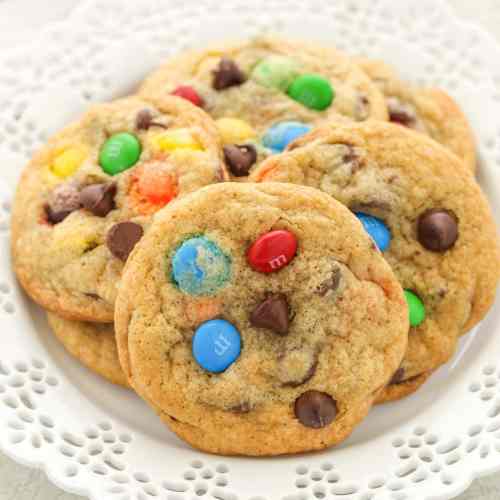 M&M cookies