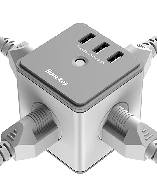 Cube surge protector