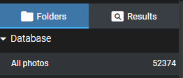 Screenshot of the number of pictures on my computer - 52,374