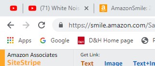 Screenshot showing that you can pin a tab in a browser.