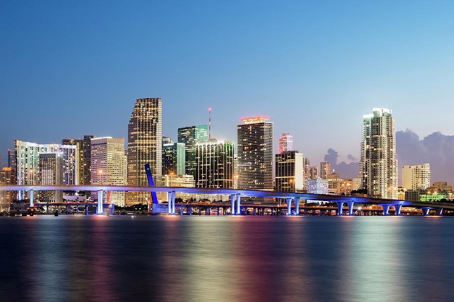 An image uploaded from my computer showing the Miami skyline.