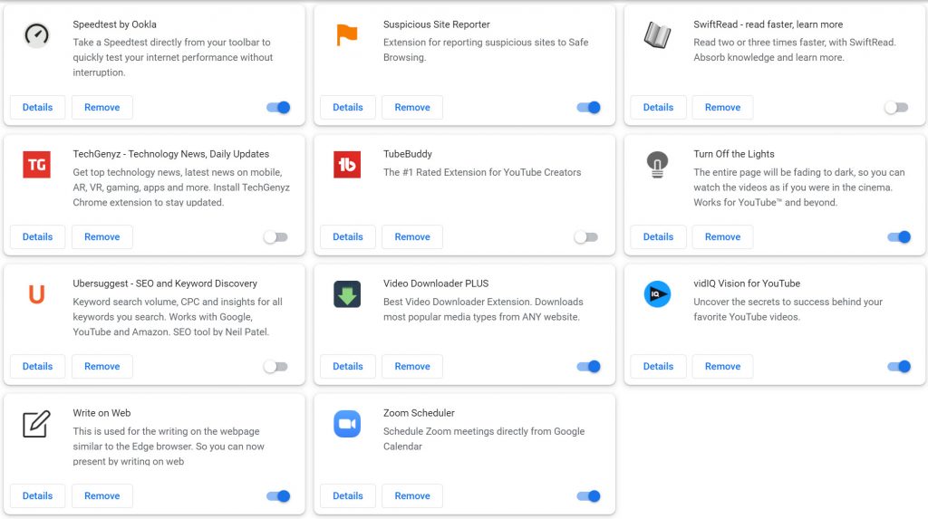 3rd set from my Google Chrome browser.