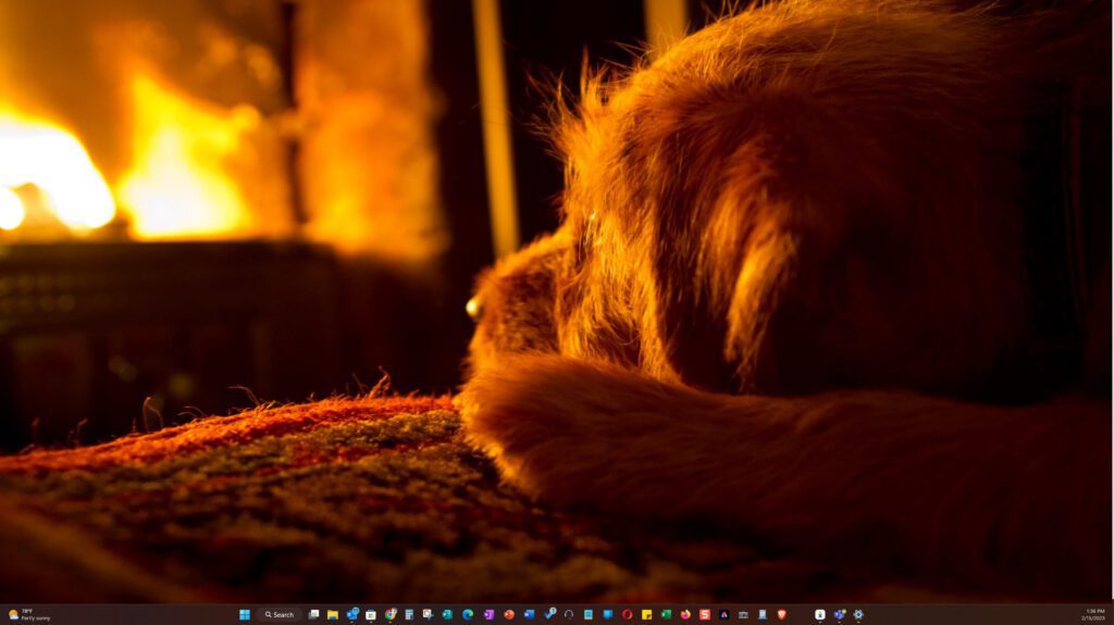 Customize Your Windows 11 Desktop with Dogs In Winter
