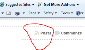 RSS Feed icon