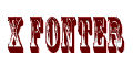 X Fonter